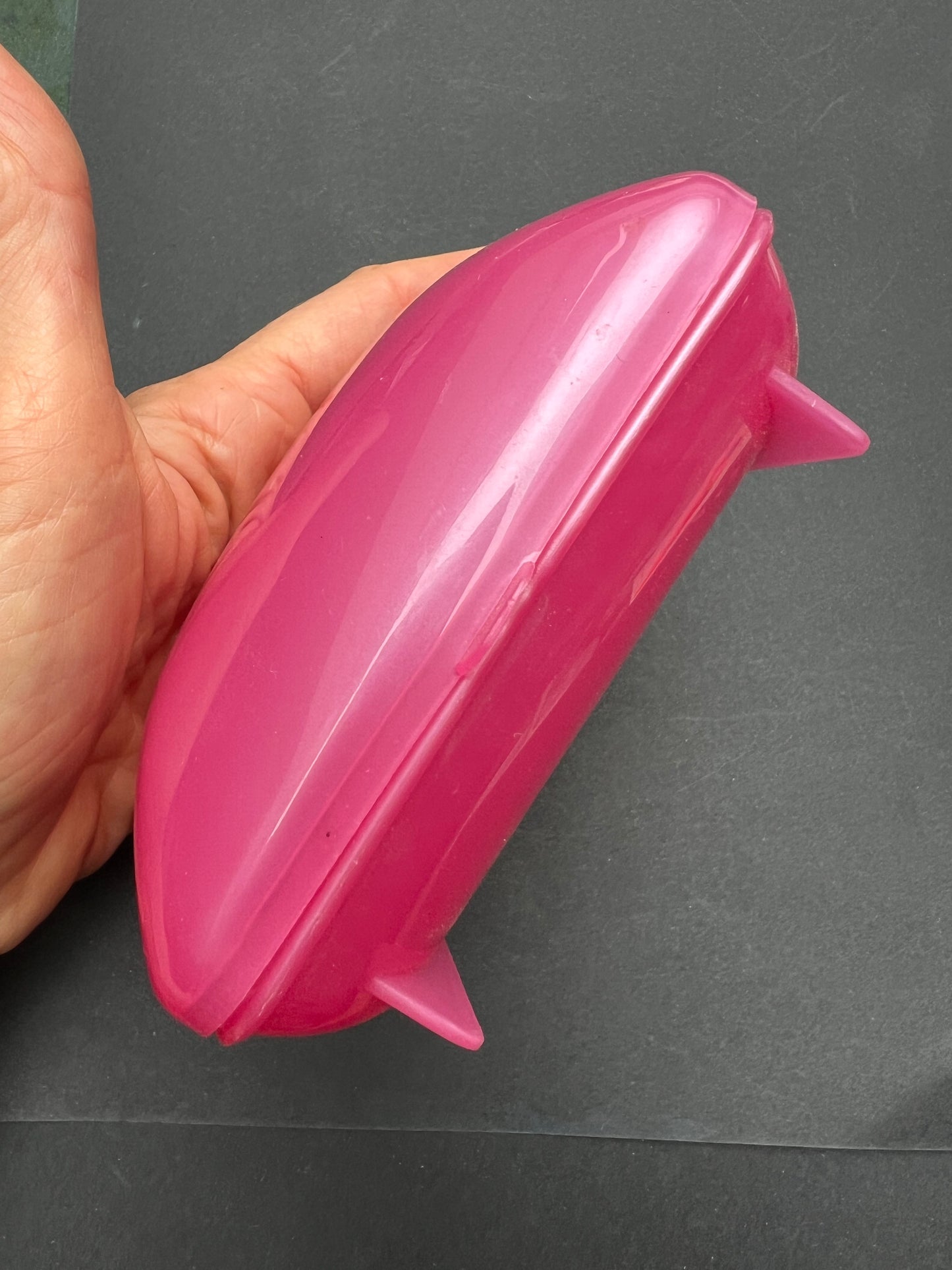 Bright 1970s Lidded Soap Dish