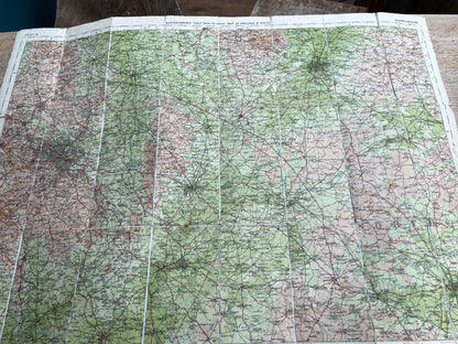 Bartholomew's New Reduced Survey. Sheet 4. Durham. Scale 2 Miles to an Inch.