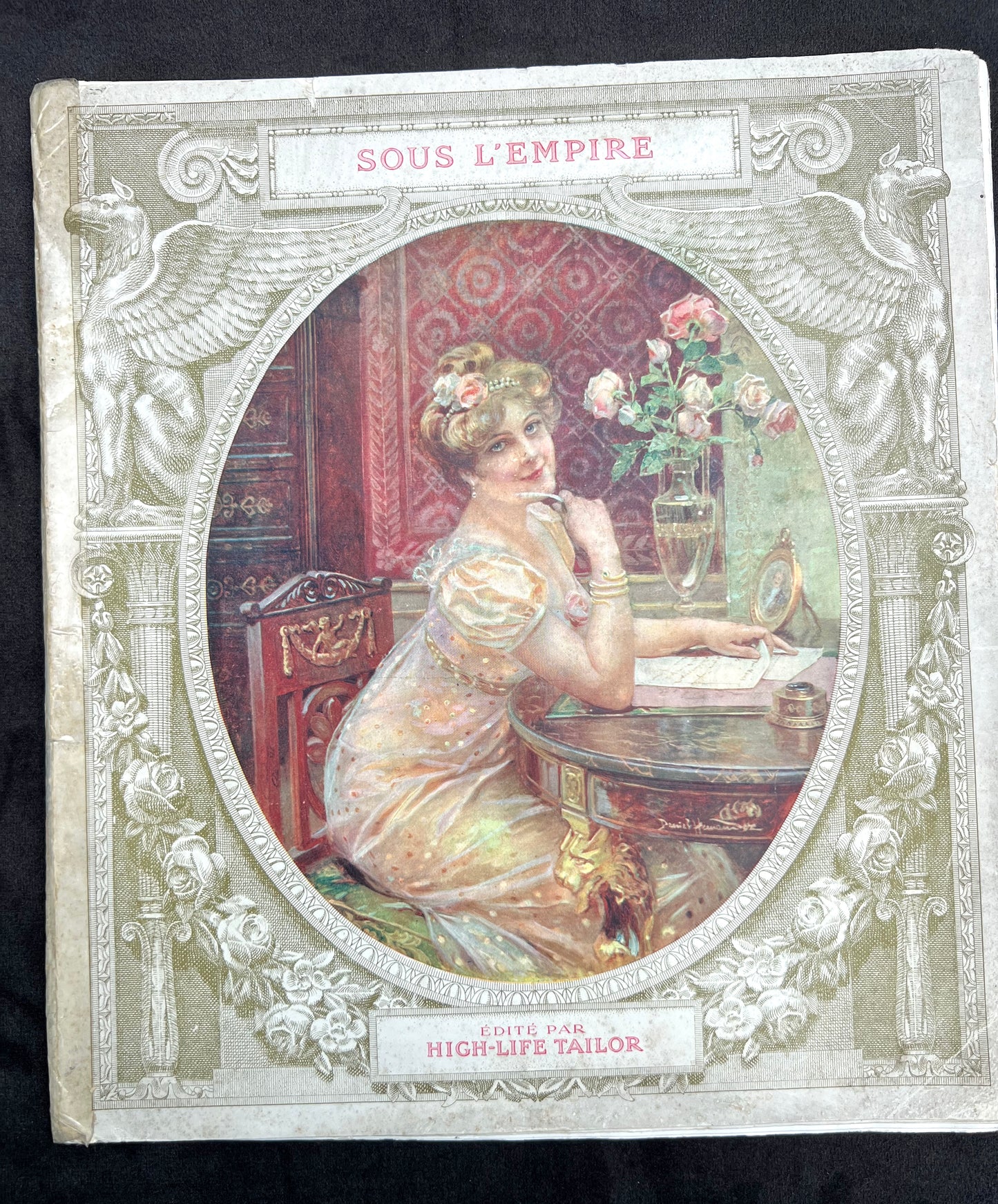 Gorgeous Illustrations in Early C20th French HIGH-LIFE Tailor Magazine