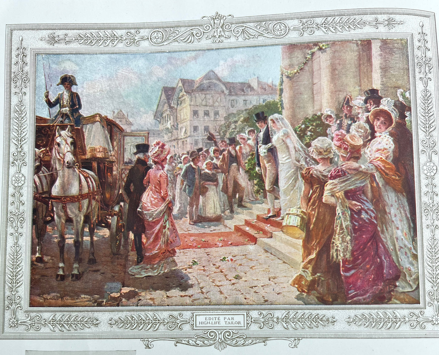 Gorgeous Illustrations in Early C20th French HIGH-LIFE Tailor Magazine