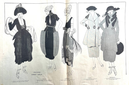 23rd November 1919 French Womens Paper La Mode de la Femme de France