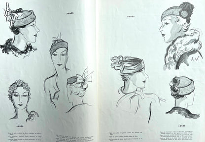 September 1932 L'OFFICIEL DE LA COUTURE - PARIS.. 75 Pages in English and French