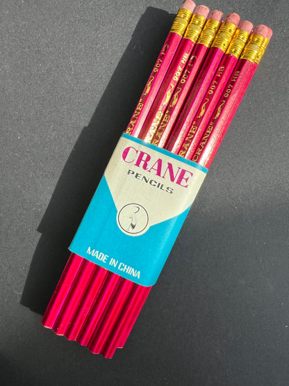 Box of 12 Bundles of 12 Vintage Drawing HB Pencils