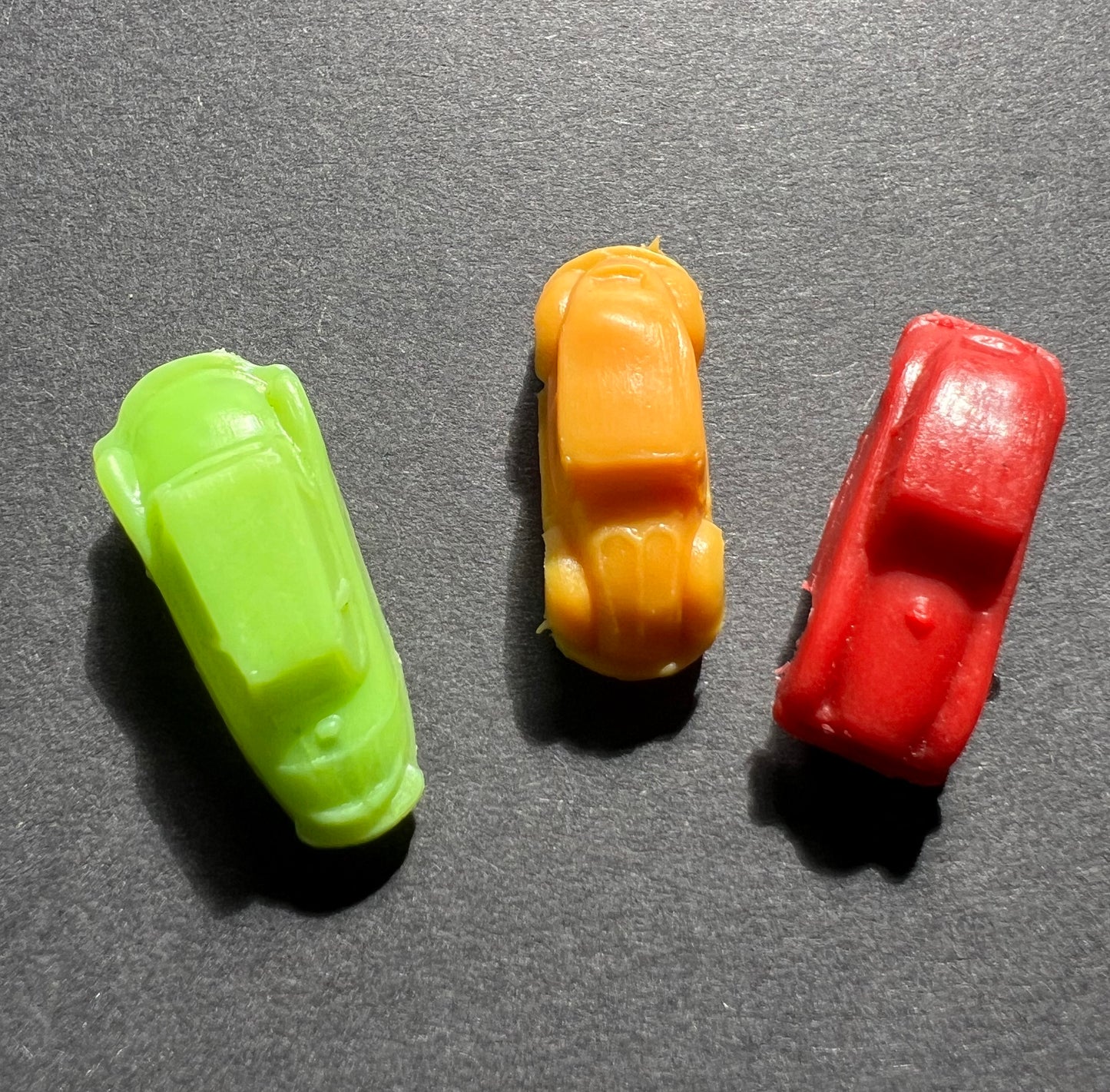 3 Little Vintage Cars - 3cm Long