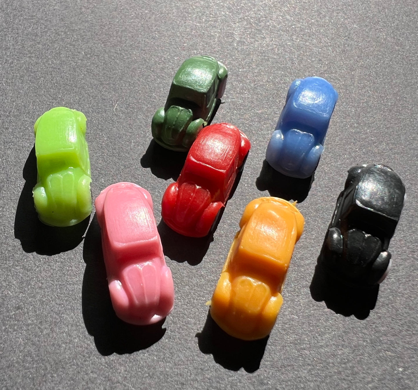 3 Little Vintage Cars - 3cm Long