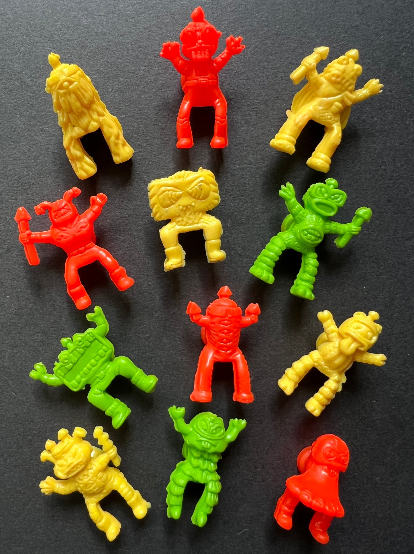 Vintage Rubber Monsters with Suction Backs