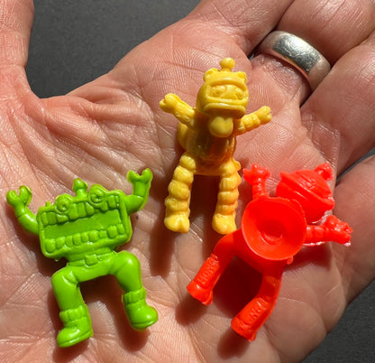 Vintage Rubber Monsters with Suction Backs