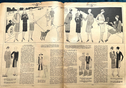 August 1927 French Women's Magazine Mode Pratique