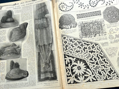 July 1911 French Women's Magazine La Mode Pratique