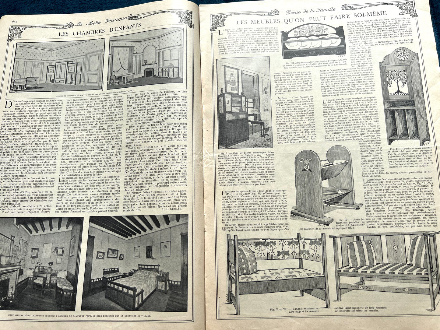 September 1913 French Women's Paper La Mode Pratique with Pattern