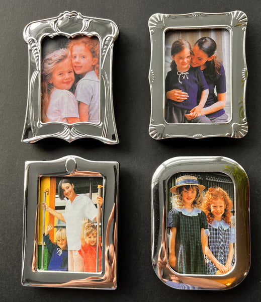 1970s Chrome Picture Frames