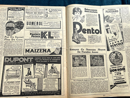 Summer Fashions and Hats in July 1930 French Women's Magazine Mode Pratique