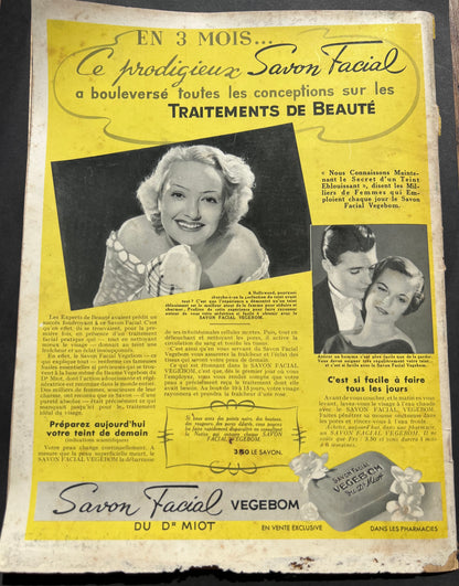 15th September 1939 French MARIE CLAIRE no 133