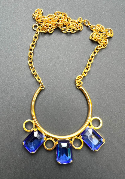 Striking Vintage 1980s Statement Necklace