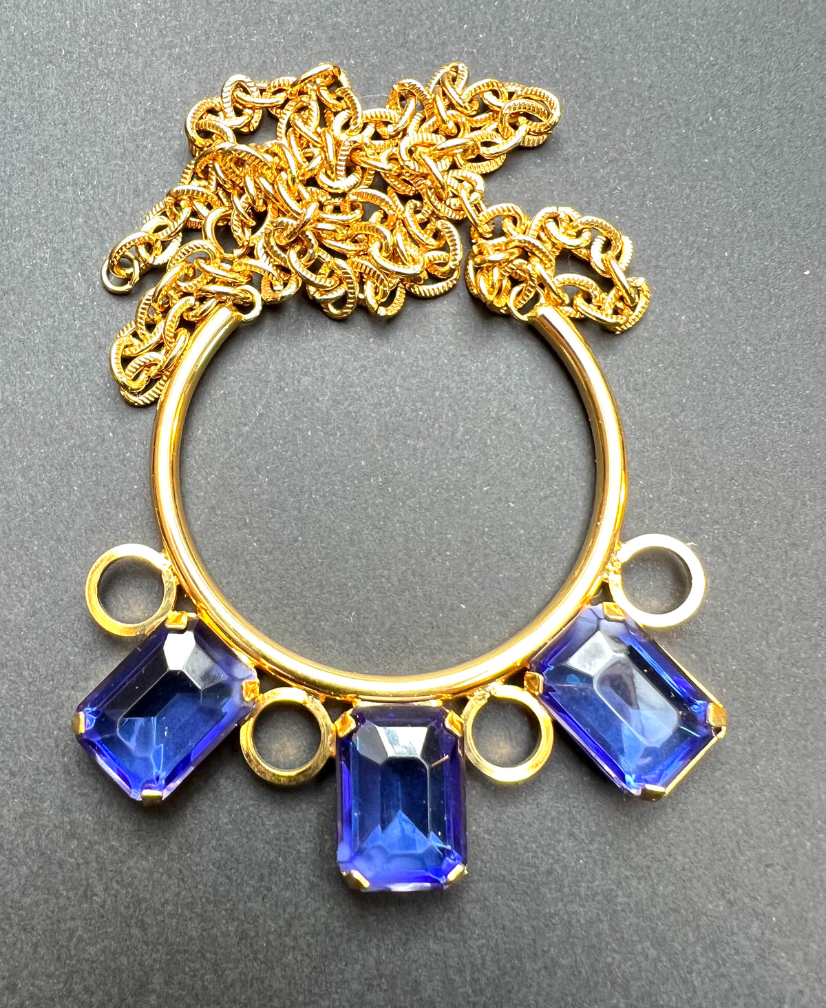 Striking Vintage 1980s Statement Necklace
