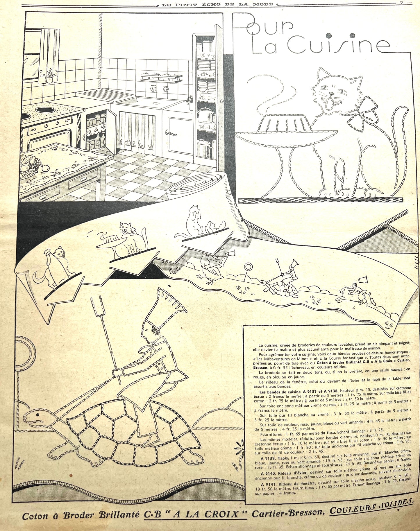 Elegant Winter Outfits in January 1937 French Fashion Paper Le Petit Echo de la Mode