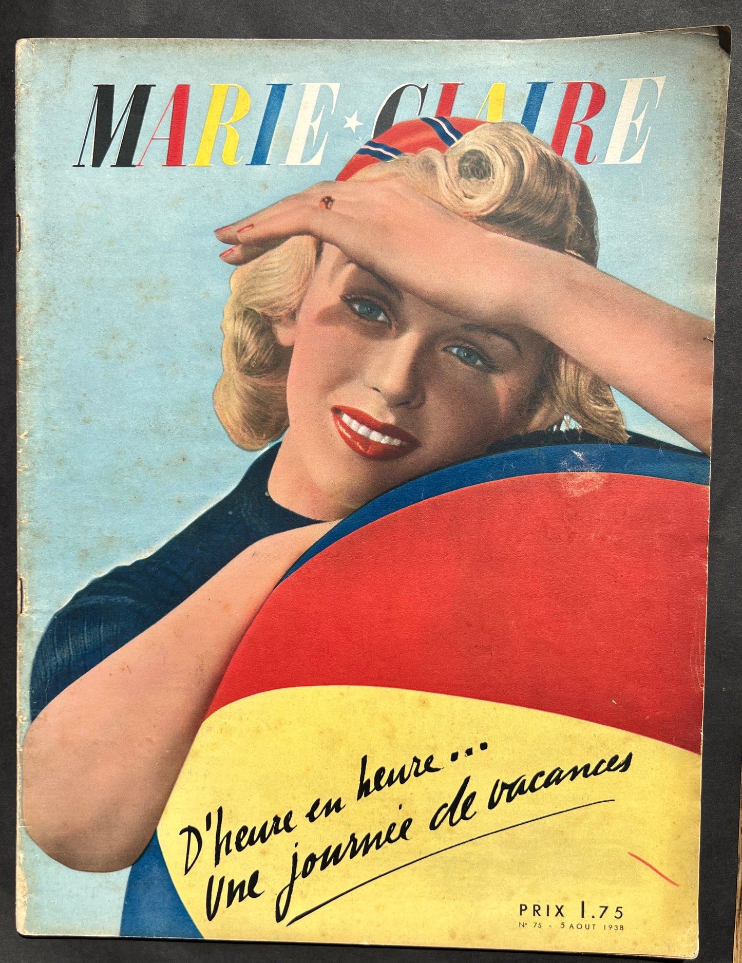 1930s Fancy Dress Costumes in 5th August 1938 French MARIE CLAIRE no. 75
