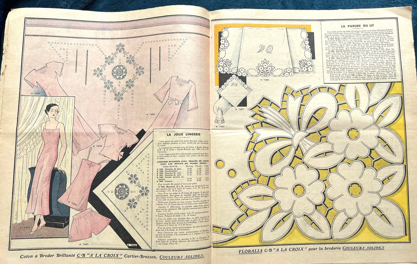 1930s Summer Holiday Fashions in July 1935 French Fashion Paper Le Petit Echo de la Mode