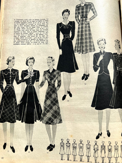 8th September 1939 MARIE CLAIRE no 132 incl. Female Pilots