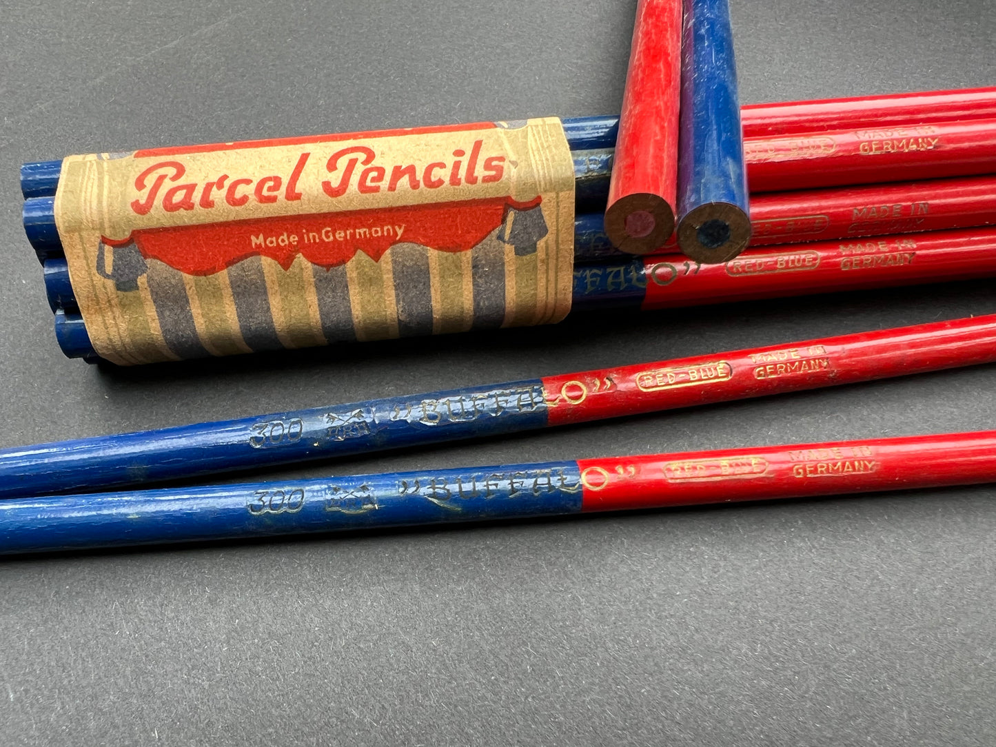 1930s/40s Bundle of 12 PARCEL PENCILS Made in GERMANY