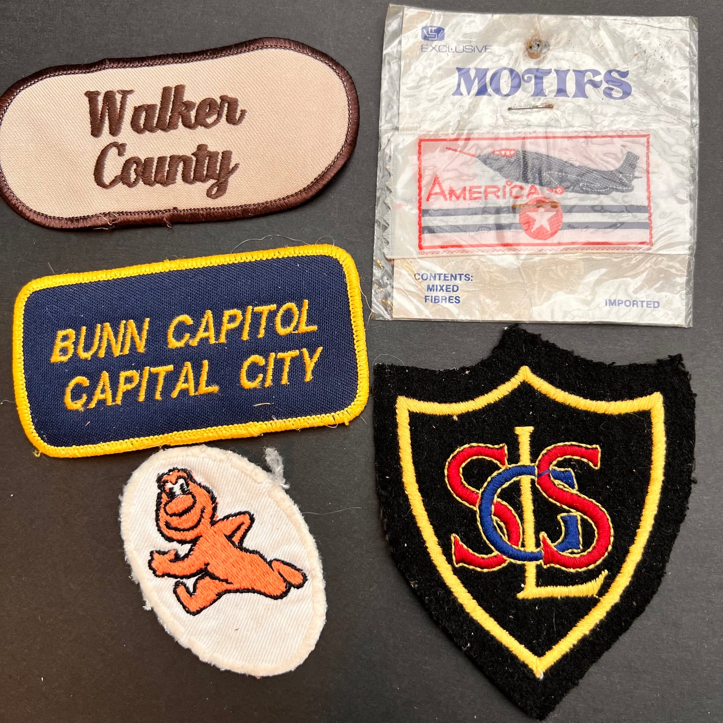 5 Vintage Patches