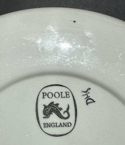 3 Pieces of 1950s - 70s Hand Painted Poole Pottery