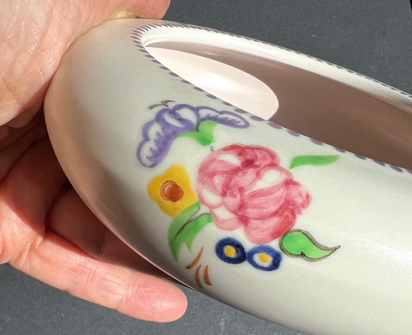 3 Pieces of 1950s - 70s Hand Painted Poole Pottery
