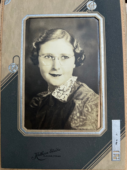 7 Large Early 20th C Photos on Card