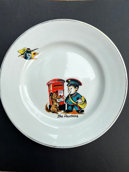 Wonderfully Nostalgic Vintage Postman Side Plate