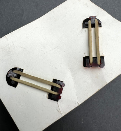 Very Pretty Little 1950s Grip-tite BRAID HOLDERS