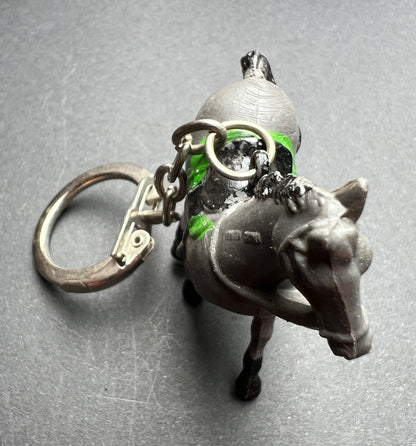 Jaunty Horse Vintage Key Ring