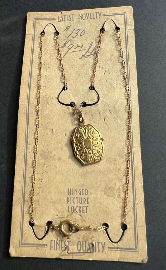 1940s Vintage "Hinged Pocket Locket"