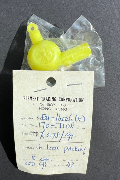 Vintage Salesman's Sample Bag of a Hairdryer Shaped Whistle