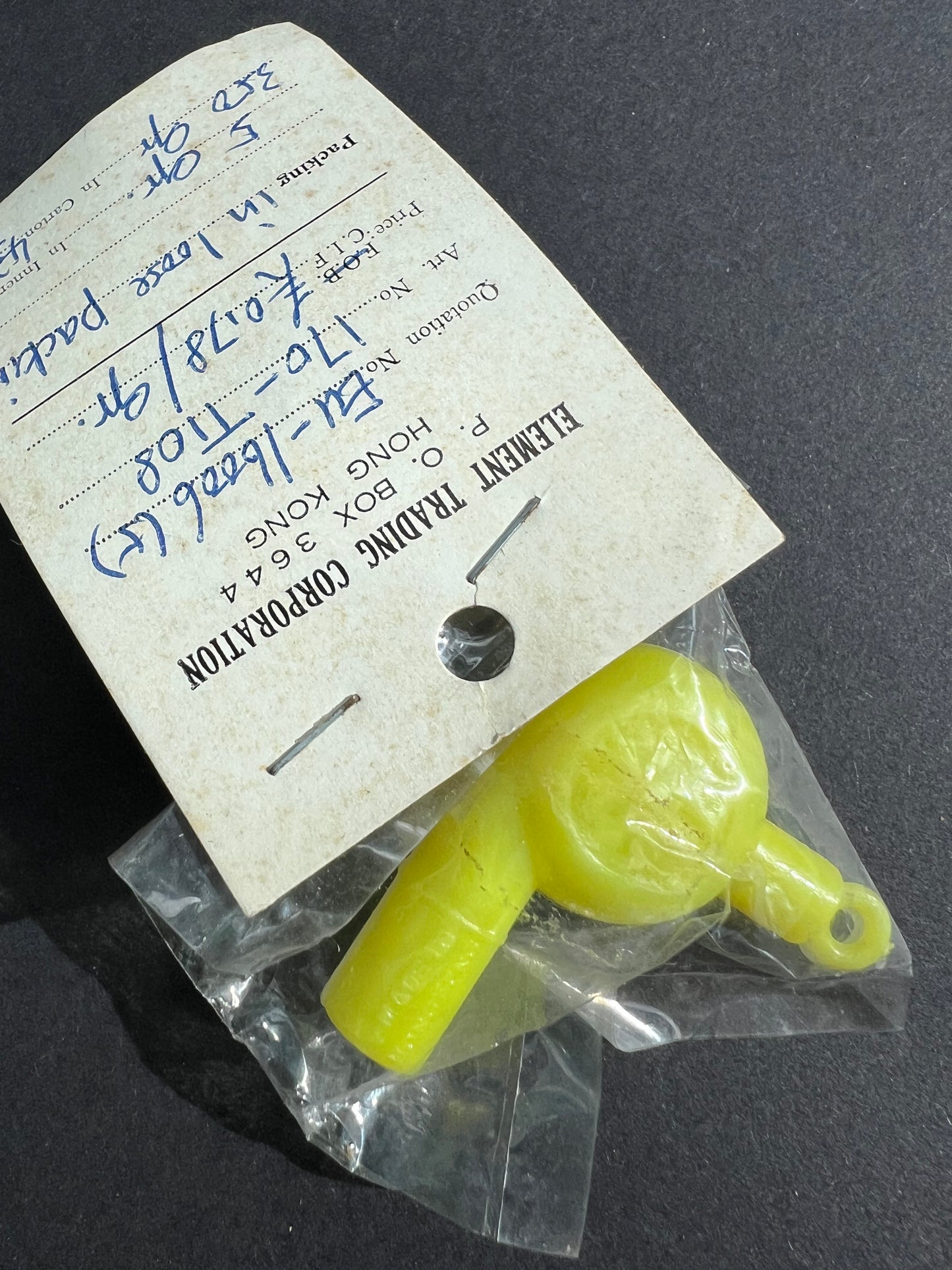 Vintage Salesman's Sample Bag of a Hairdryer Shaped Whistle