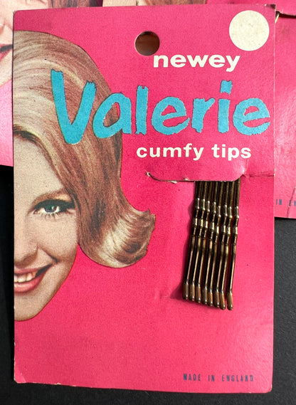 1960s Valerie 4cm Comy Tips Hair Pins