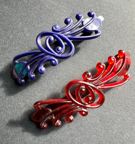 Flamboyant 1940s Hair Grips - Choice of colours