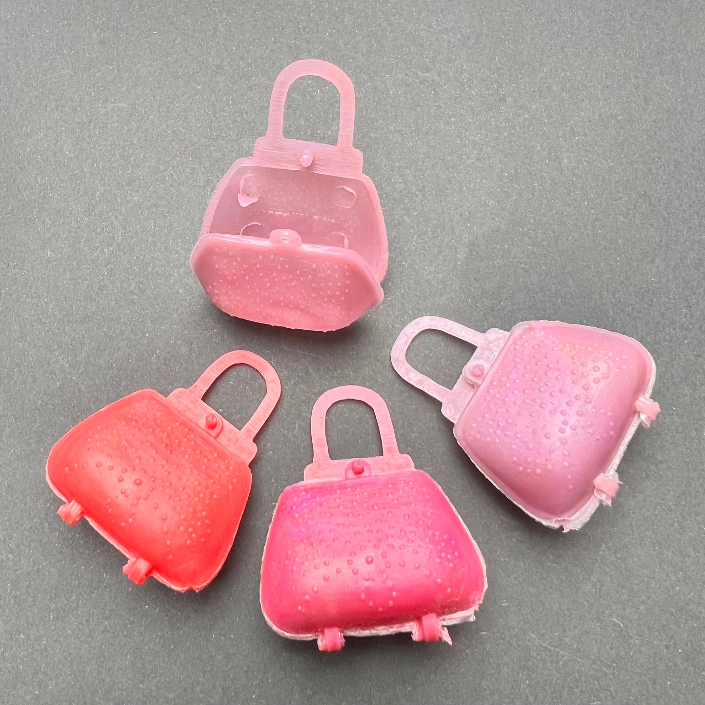 12 Vintage 1970s Opening Bags for Dolls, Small Presents, or as a Tiny Tiny Purse.