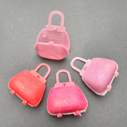 12 Vintage 1970s Opening Bags for Dolls, Small Presents, or as a Tiny Tiny Purse.