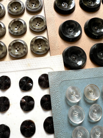 10 Sheets of Vintage Buttons (B)
