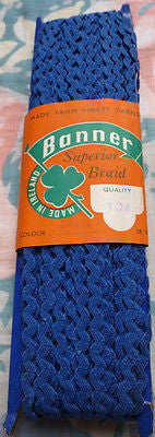 Made in Ireland -36 yds Vintage 5mm wide Cotton Ric Rac Choice of Colours