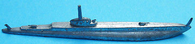 WW11 CRESCENT Made in England 8.5cm Submarine Model- Strategy planning