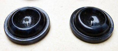 24 Very Dark Blue Vintage Marbled 1.8cm or 2.2cm Buttons