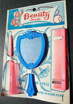 1950s BEAUTY SET with Glorious Mirror