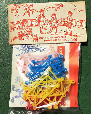 Gloriously Ambitious 1950s LINK-KITS Construction Toy