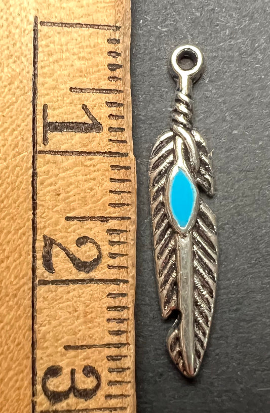 2.6cm Feather Charm / Pendant