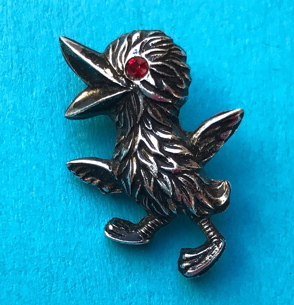Just Happy to Be Alive...Joyful Vintage Baby Bird Brooches