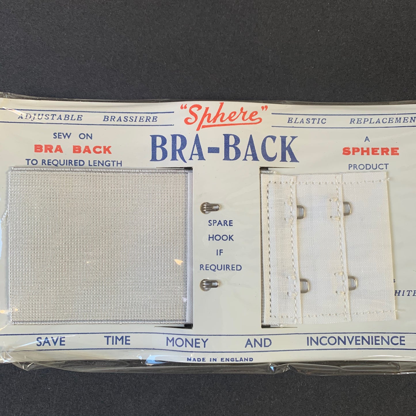 1940s 5cm Wide Bra Back Elastic Replacement