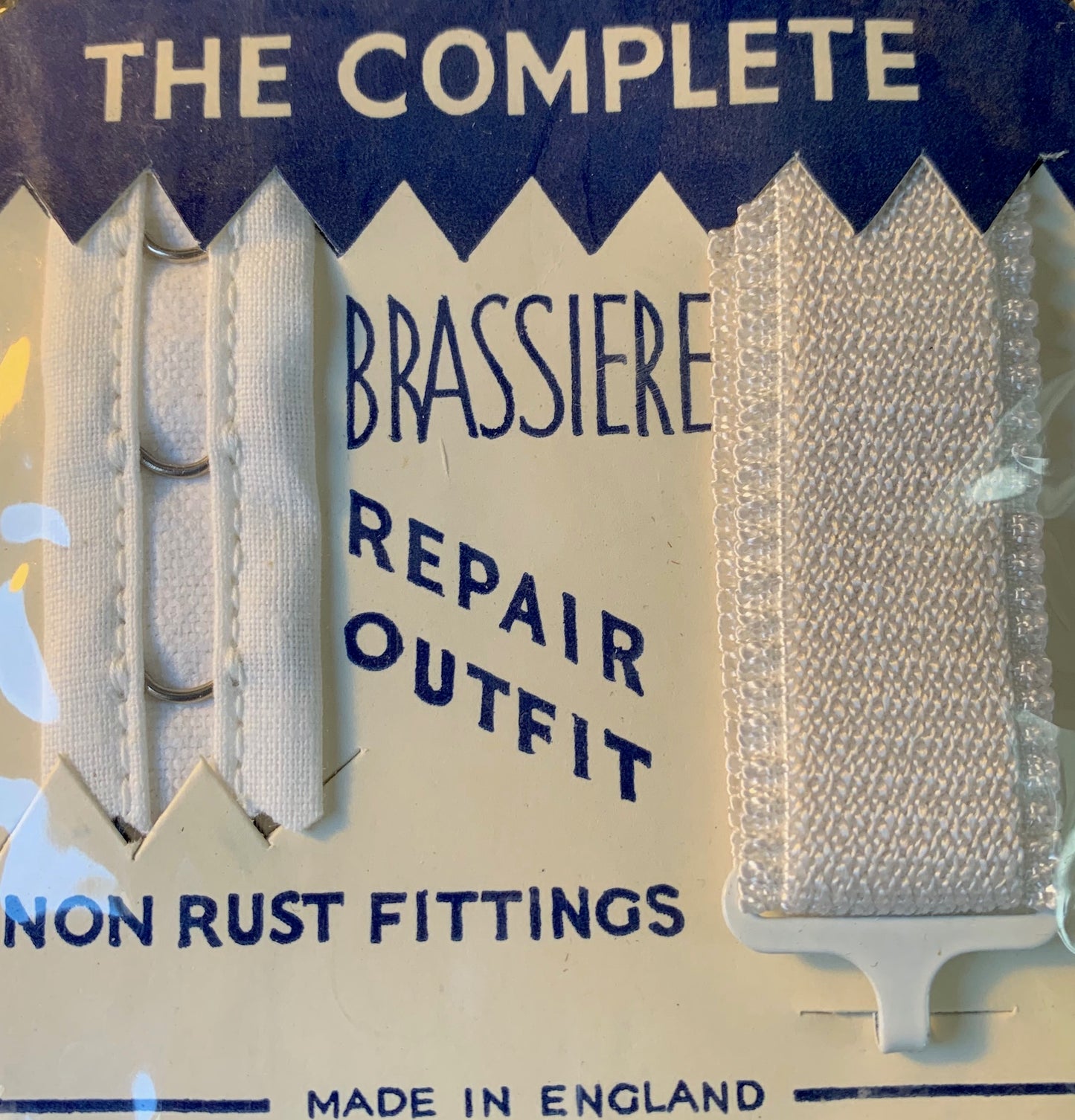 THE COMPLETE  BRASSIERE REPAIR OUTFIT