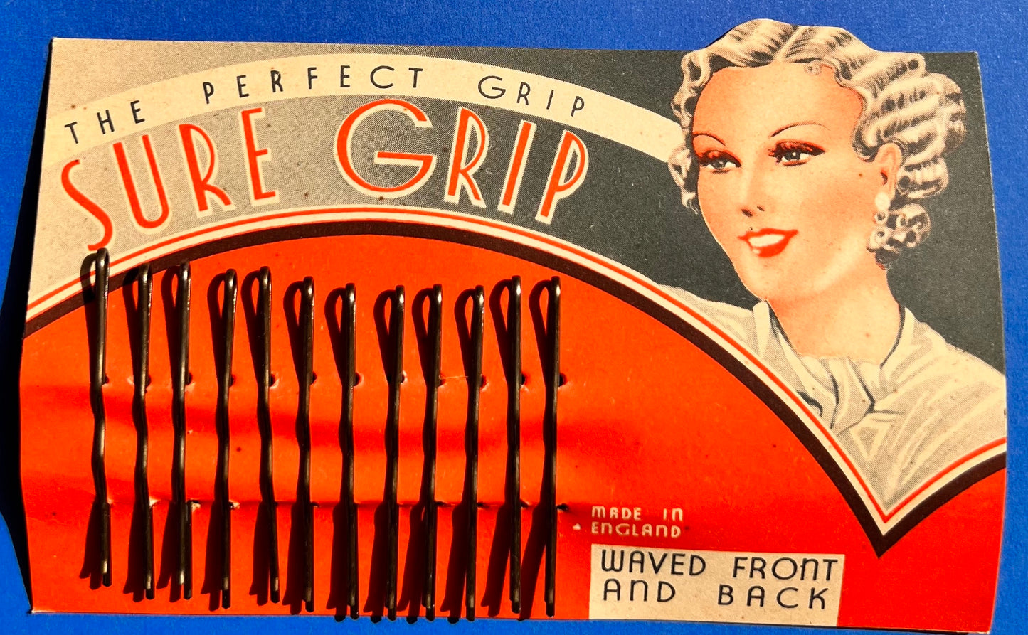 Wonderful 1930s THE PERFECT GRIP ..SURE GRIP.. Made in England