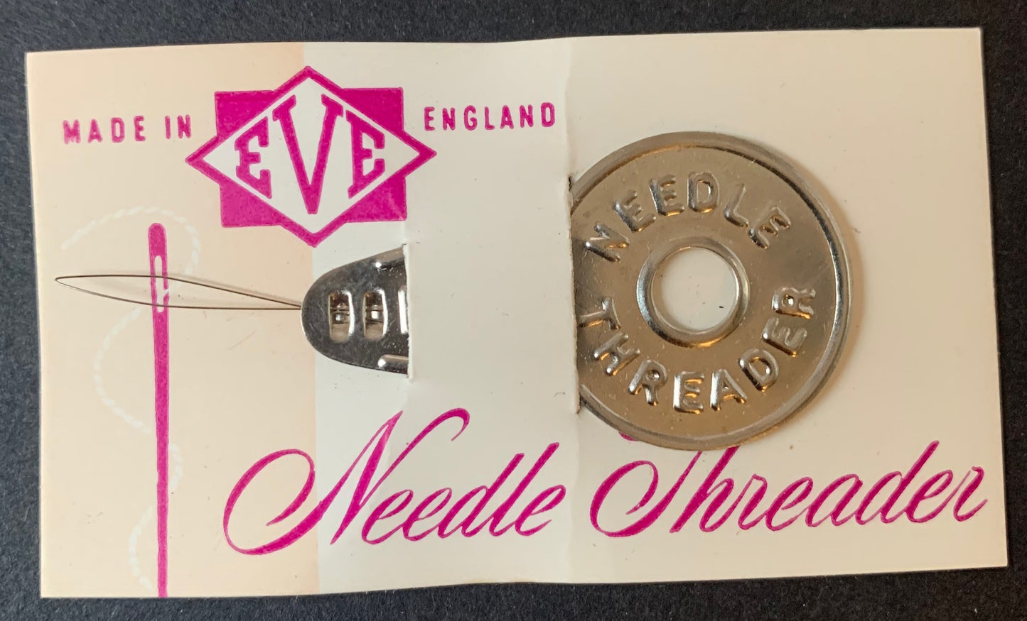 Vintage EVE Made in England Needle Threader